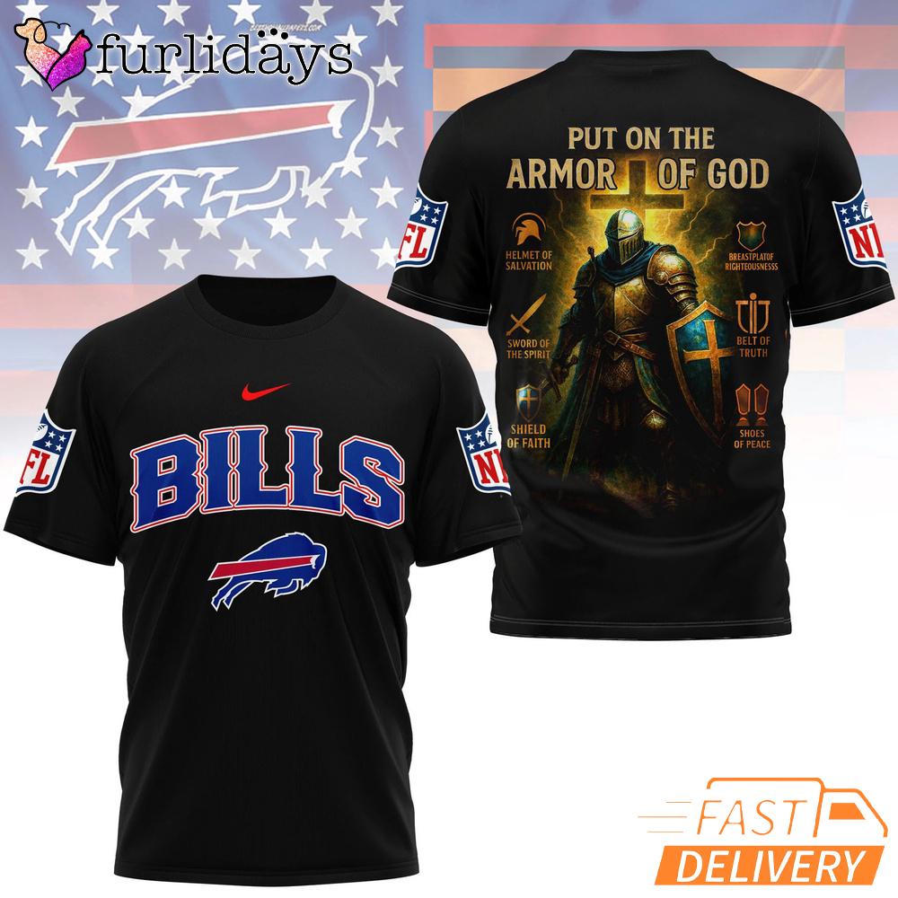 Buffalo Bills Put On The Armor Of God Christian Knight T-Shirt Buffalo Bills Put On The Armor Of God Christian Knight T-Shirt