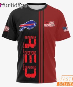Buffalo Bills Remember Everyone Deployed Limited T-Shirt