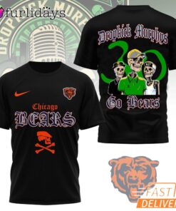 Chicago Bears Dropkick Murphys 30th Anniversary Punk Rock T-Shirt