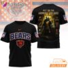 Chicago Bears Put On The Armor Of God Christian Knight T-Shirt
