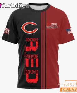 Chicago Bears Remember Everyone Deployed Limited T-Shirt