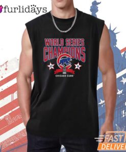 Chicago Cubs 2016 World Series Champions Vintage T-Shirt