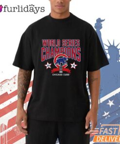 Chicago Cubs 2016 World Series Champions Vintage T-Shirt
