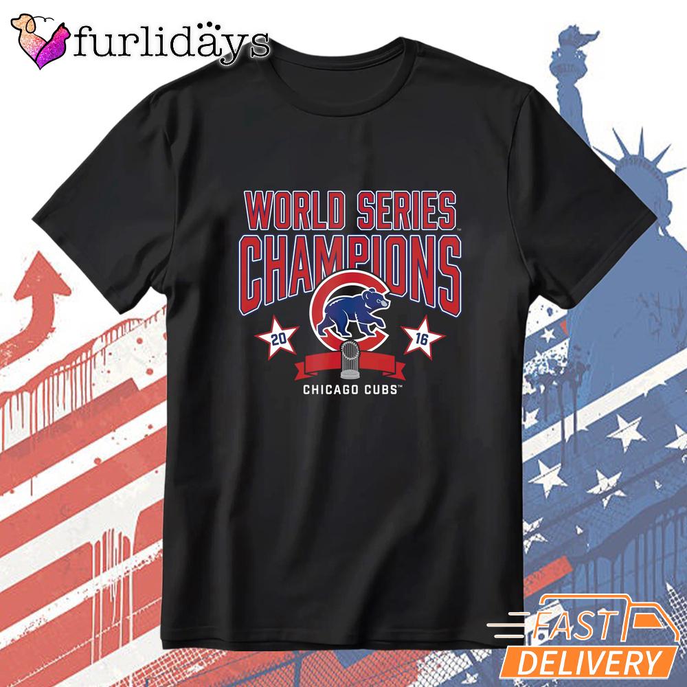 Chicago Cubs 2016 World Series Champions Vintage T-Shirt Chicago Cubs 2016 World Series Champions Vintage T-Shirt