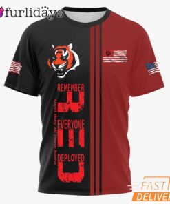 Cincinnati Bengals Remember Everyone Deployed Limited T-Shirt