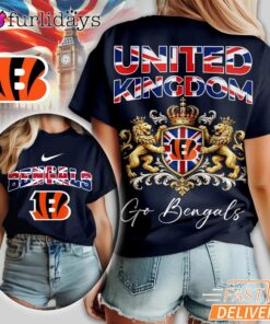 Cincinnati Bengals United Kingdom Game T-Shirt
