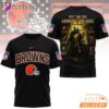Cleveland Browns Put On The Armor Of God Christian Knight T-Shirt