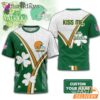 Custom Cleveland Browns Kiss Me I'm Irish Lucky Green Shirt