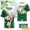 Custom Los Angeles Rams Kiss Me I'm Irish Lucky Green Shirt