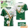 Custom Pittsburgh Steelers Kiss Me I'm Irish Lucky Green Shirt