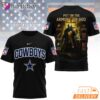 Dallas Cowboys Put On The Armor Of God Christian Knight T-Shirt