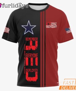 Dallas Cowboys Remember Everyone Deployed Limited T-Shirt