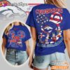 Denver Broncos Mickey Mouse America 250th Anniversary Patriotic T-Shirt