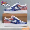 Denver Broncos USA Flag Custom Air Force 1 Sneakers 250 Years Shoes