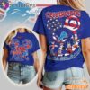 Detroit Lions Mickey Mouse America 250th Anniversary Patriotic T-Shirt