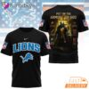 Detroit Lions Put On The Armor Of God Christian Knight T-Shirt