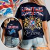 Detroit Lions United Kingdom Game T-Shirt