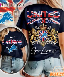 Detroit Lions United Kingdom Game T-Shirt