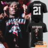 Emmett Johnson H21SMAN Nebraska Football Graphic T-Shirt