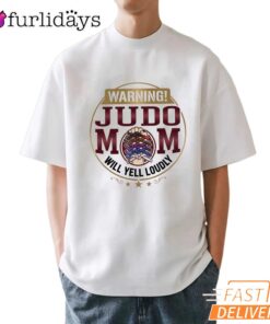 Funny Judo Mom Warning Graphic T-Shirt