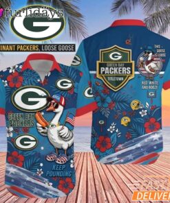 Green Bay Packers Funny Goose Hawaiian Shirt