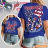 Houston Texans Mickey Mouse America 250th Anniversary Patriotic T-Shirt