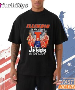 Illinois Fighting Illini 2026 Signature Jesus In My Heart T-Shirt