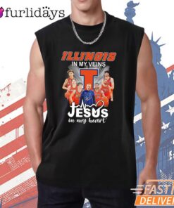 Illinois Fighting Illini 2026 Signature Jesus In My Heart T-Shirt