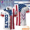 Indianapolis Colts 250 Years Of America Patriotic Custom Name Polo Shirt