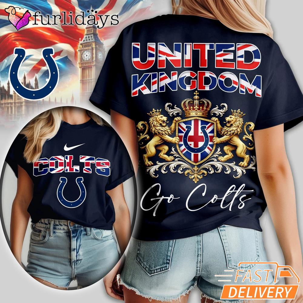Indianapolis Colts United Kingdom Game T-Shirt Indianapolis Colts United Kingdom Game T-Shirt