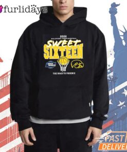 Iowa Hawkeyes 2026 Women's March Madness Sweet 16 T-Shirt