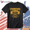 Iowa Hawkeyes Champions Of The Corn March 26 2026 T-Shirt