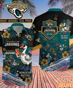 Jacksonville Jaguars Funny Goose Hawaiian Shirt