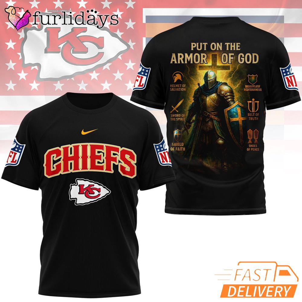 Kansas City Chiefs Put On The Armor Of God Christian Knight T-Shirt Kansas City Chiefs Put On The Armor Of God Christian Knight T-Shirt