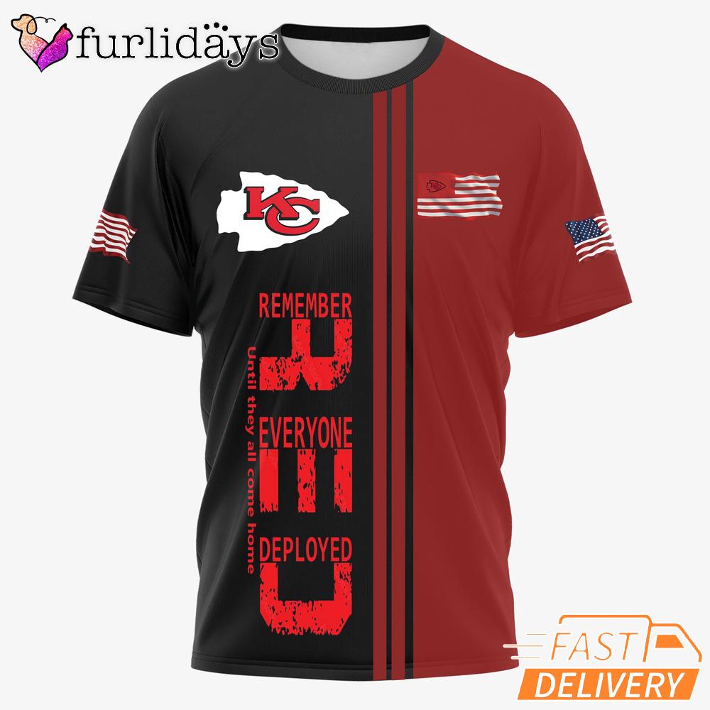 Kansas City Chiefs Remember Everyone Deployed Limited T-Shirt Kansas City Chiefs Remember Everyone Deployed Limited T-Shirt
