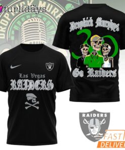 Las Vegas Raiders Dropkick Murphys 30th Anniversary Punk Rock T-Shirt