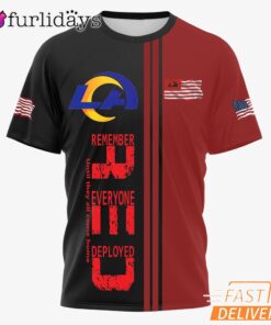 Los Angeles Rams Remember Everyone Deployed Limited T-Shirt
