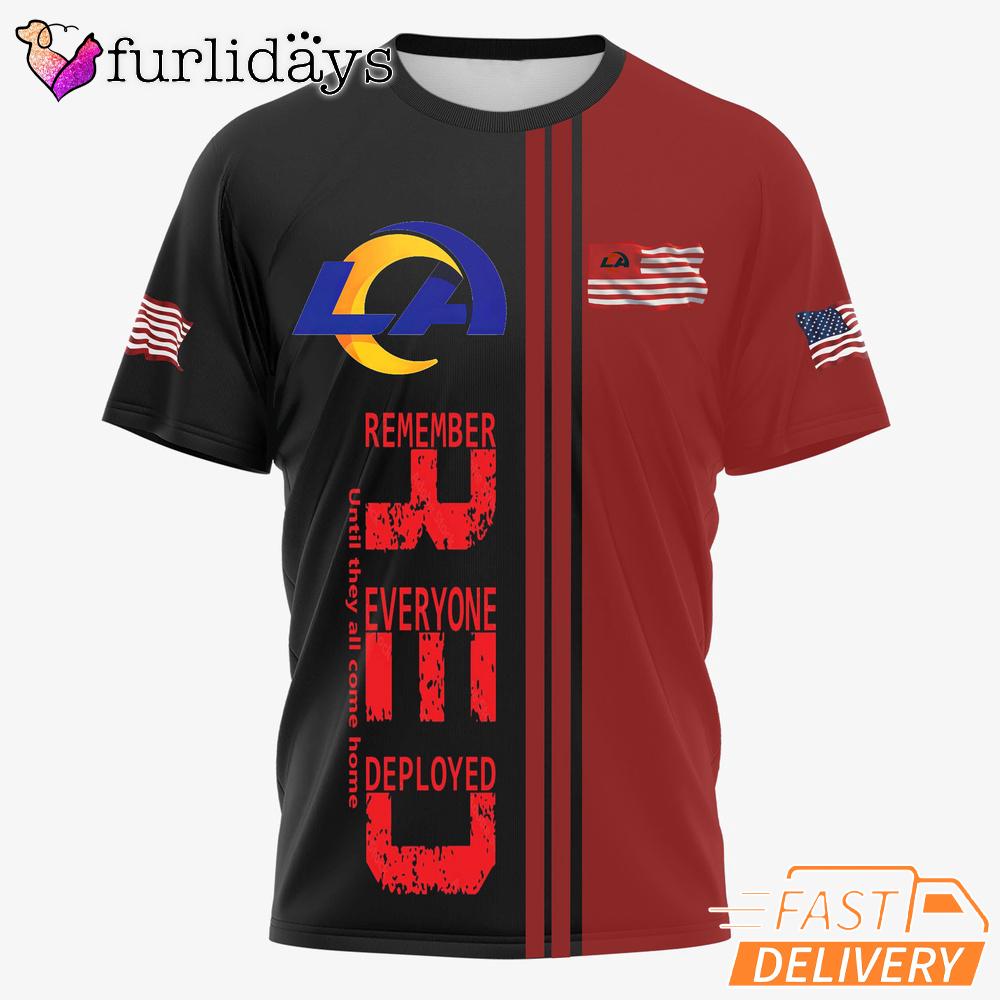 Los Angeles Rams Remember Everyone Deployed Limited T-Shirt Los Angeles Rams Remember Everyone Deployed Limited T-Shirt