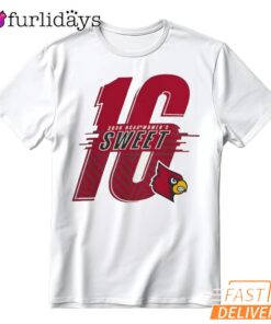 Louisville Cardinals 2026 Women's Basketball Sweet 16 T-Shirt
