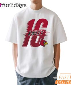 Louisville Cardinals 2026 Women's Basketball Sweet 16 T-Shirt