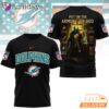 Miami Dolphins Put On The Armor Of God Christian Knight T-Shirt