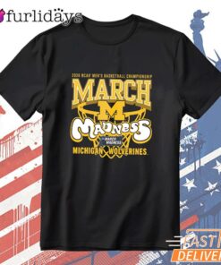 Michigan Wolverines 2026 March Madness NCAA Men's Basketball T-Shirt