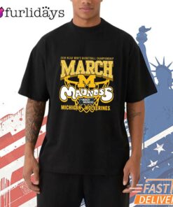 Michigan Wolverines 2026 March Madness NCAA Men's Basketball T-Shirt