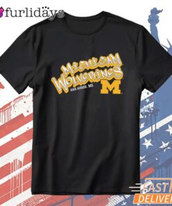 Michigan Wolverines Basketball Script Logo T-Shirt