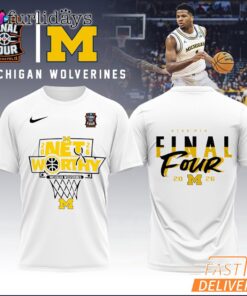 Michigan Wolverines Final Four 2026 NCAA Basketball NET Worthy T-Shirt