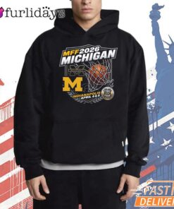 Michigan Wolverines MFF 2026 Basketball Logo NCAA T-Shirt