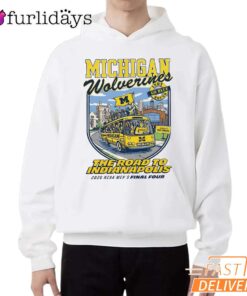 Michigan Wolverines The Road to Indianapolis 2026 T-Shirt