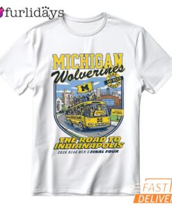 Michigan Wolverines The Road to Indianapolis 2026 T-Shirt