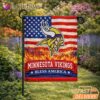 Minnesota Vikings Bless America Land That I Love Flag