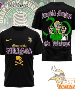 Minnesota Vikings Dropkick Murphys 30th Anniversary Punk Rock T-Shirt